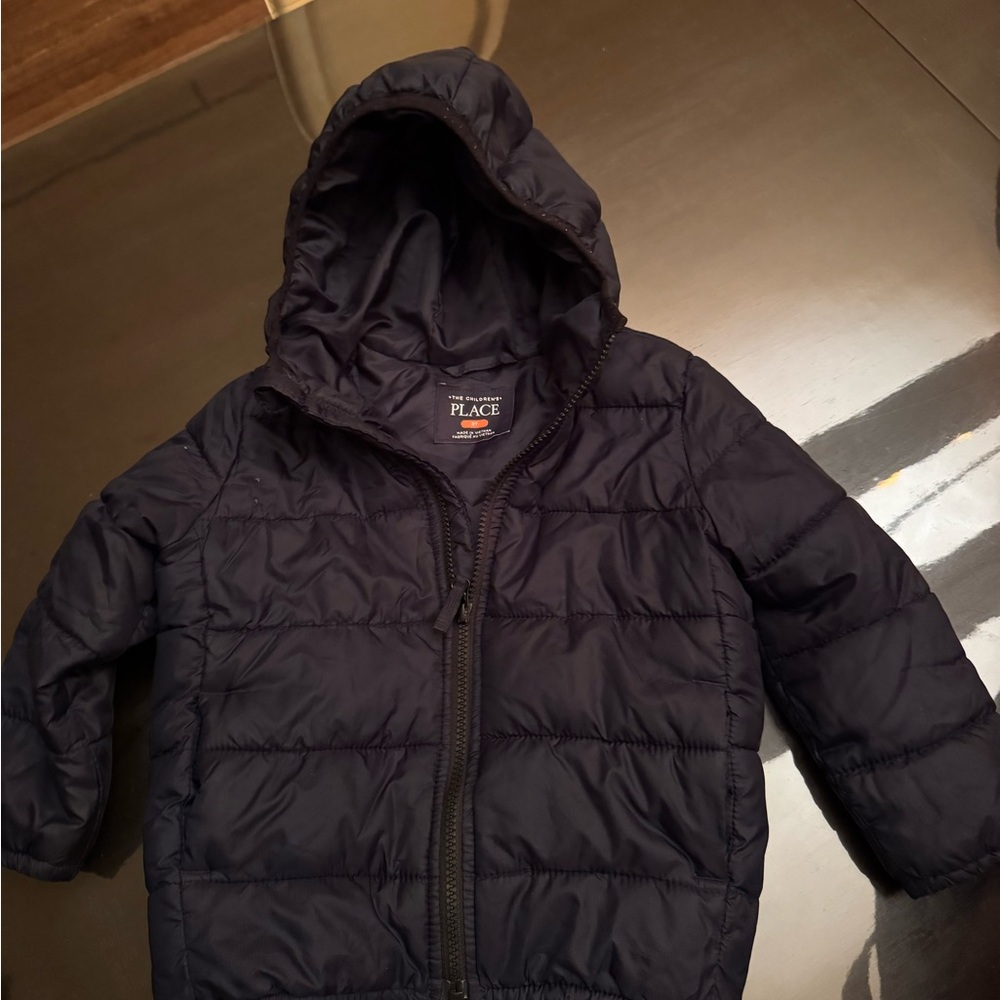 The Children's Place Navy Puffer Jacket for Kids